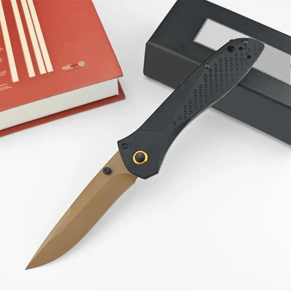 Tactical Folding Knife Survival Knife Sharp D2 Blade Durable Aluminum Handle Daily Portable Outdoor Hunting Tool Gift