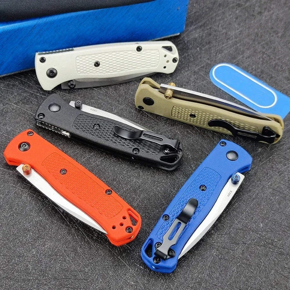 Mini Pocket Folding Knife Camping Folding Knife S30V Blade Nylon Fiber Handle Outdoor Hiking and Fishing Essential Tool