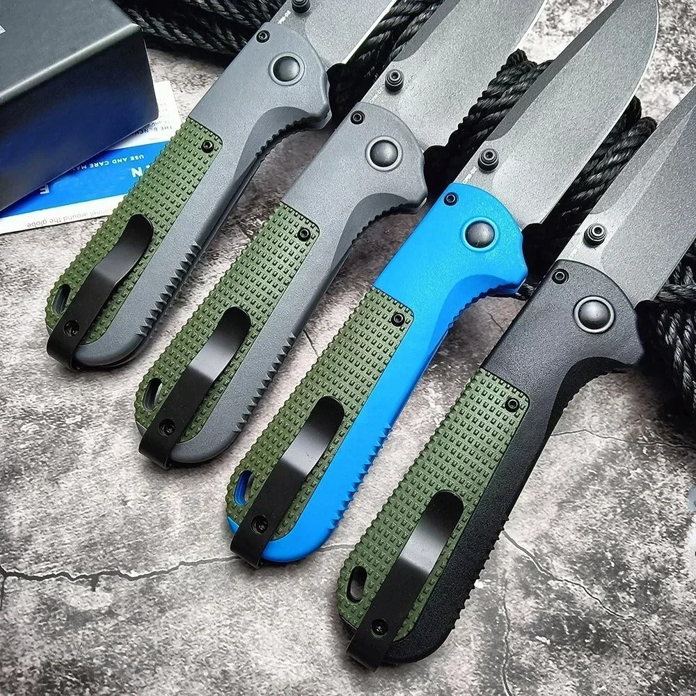 Tactical Folding Knife Sharp D2 Blade Nylon Fiberglass Handle Outdoor Jungle Survival Essential Tool