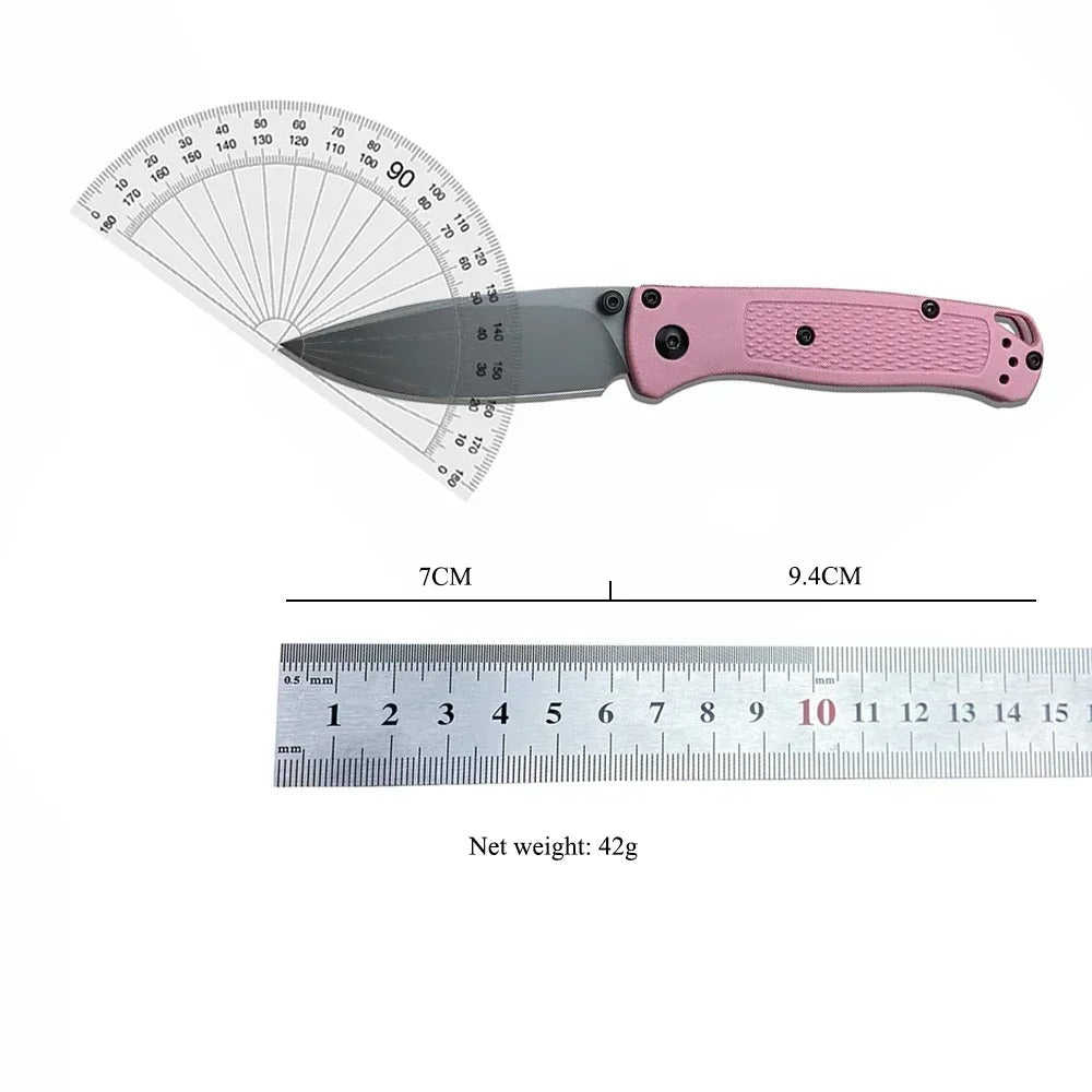 Mini Pocket Folding Knife Camping Folding Knife S30V Blade Nylon Fiber Handle Outdoor Hiking and Fishing Essential Tool