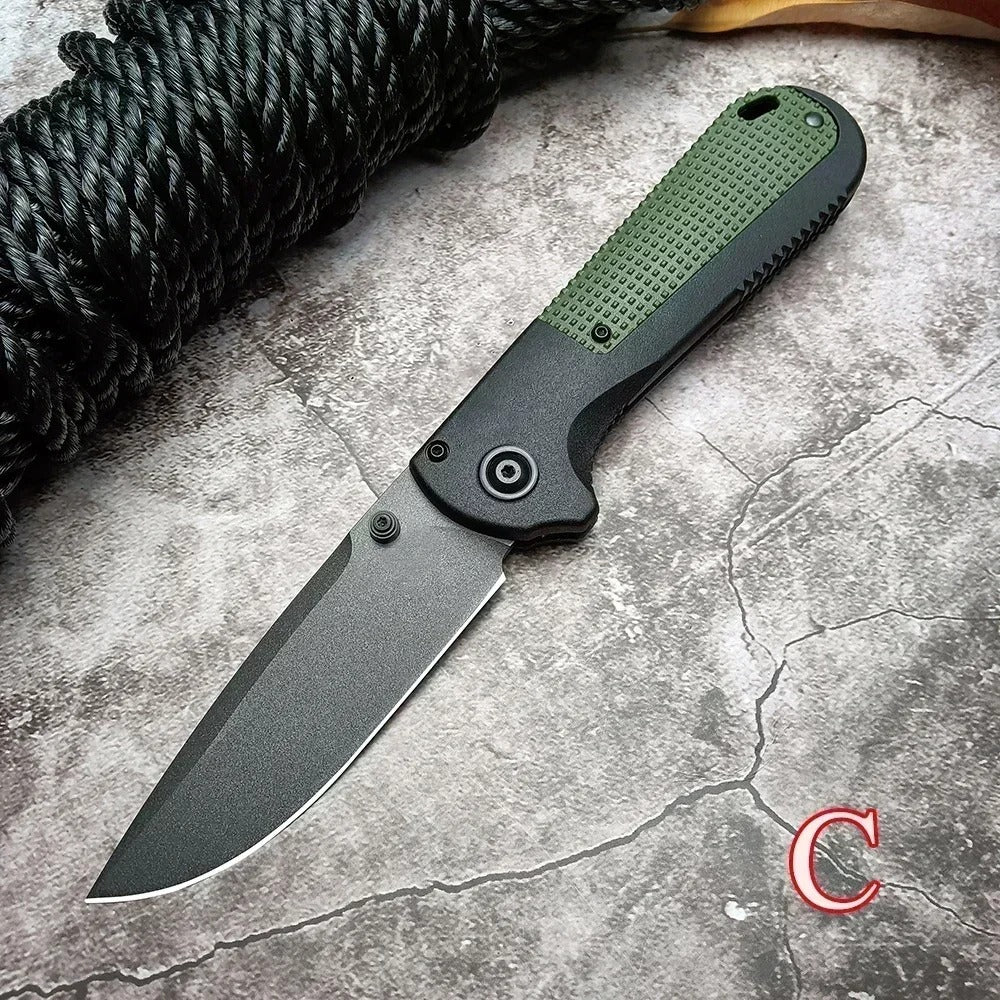 Tactical Folding Knife Sharp D2 Blade Nylon Fiberglass Handle Outdoor Jungle Survival Essential Tool