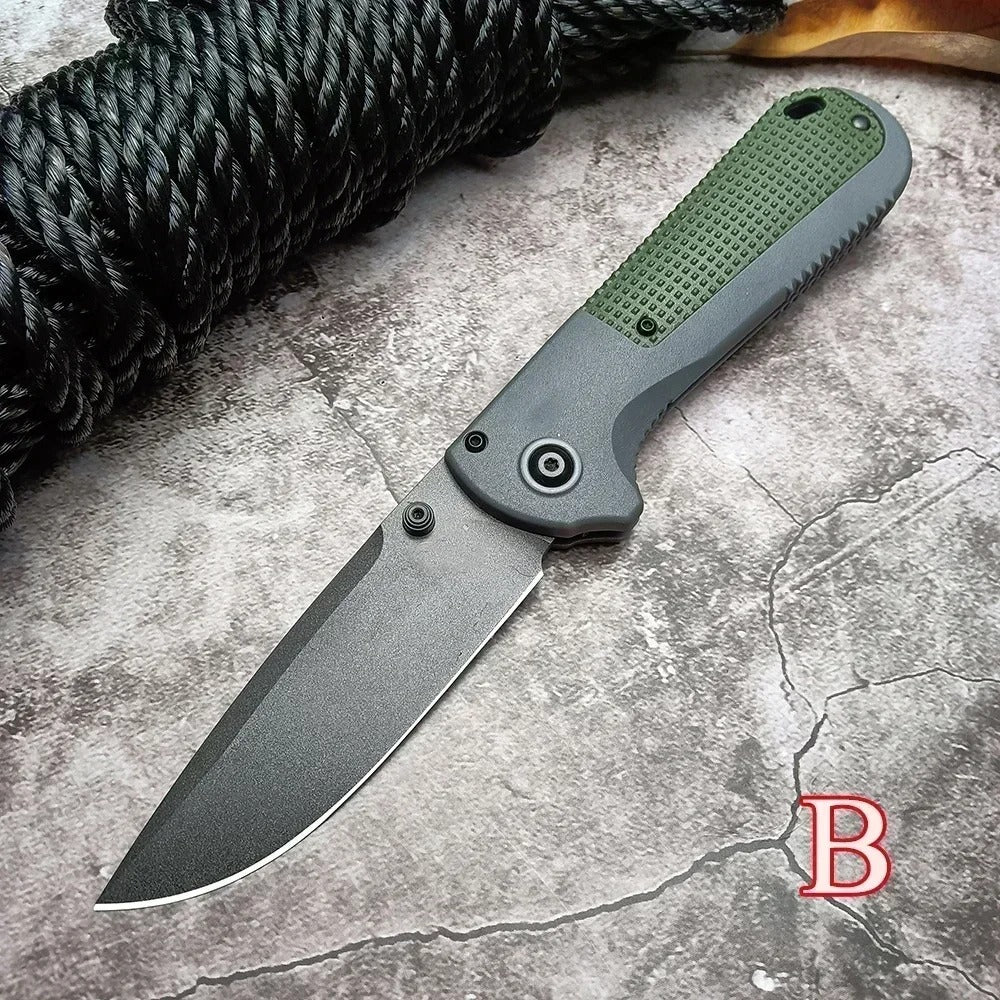 Tactical Folding Knife Sharp D2 Blade Nylon Fiberglass Handle Outdoor Jungle Survival Essential Tool