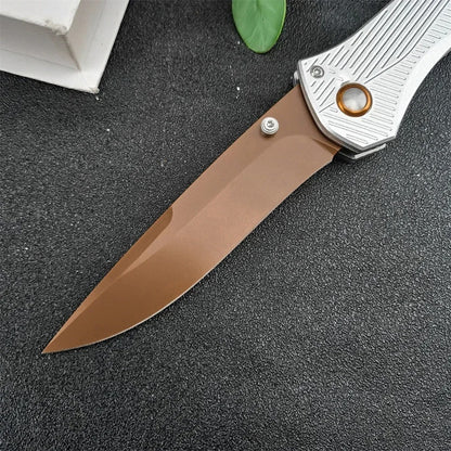Tactical Folding Knife Survival Knife Sharp D2 Blade Durable Aluminum Handle Daily Portable Outdoor Hunting Tool Gift